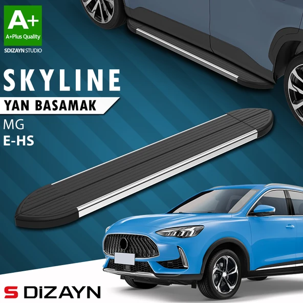 MG E-HS Skyline Krom Yan Basamak 183 Cm 2021-2024 A+ Kalite ürün görseli 1