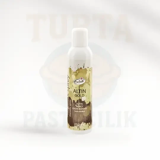 DR.GUSTO METALİK SPREY 250 ML ALTIN ürün görseli 1
