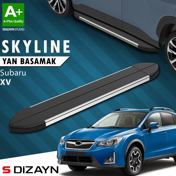 Subaru XV Skyline Krom Yan Basamak 173 Cm 2011-2017 A+ Kalite ürün görseli 1