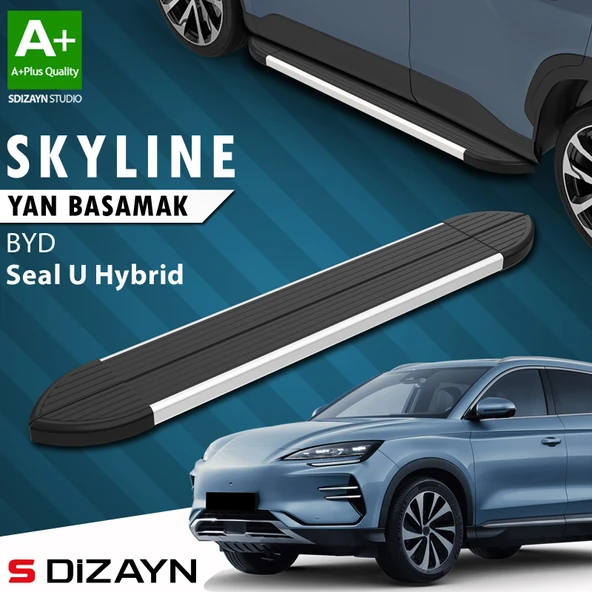 BYD Seal U Hybrid Skyline Aluminyum Yan Basamak 193 Cm 2022 Üzeri A+ Kalite ürün görseli 1