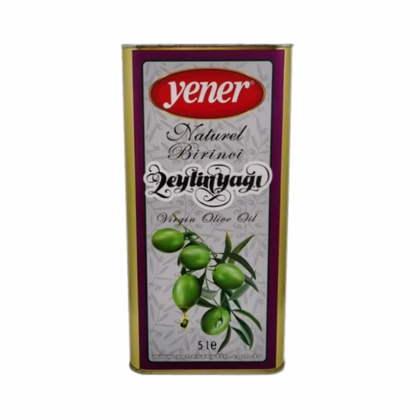 5 LT Yener Naturel Birinci Zeytinyağı (Yeni Mahsül 2025-2026) ürün görseli 1