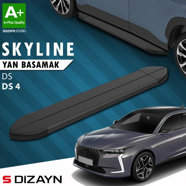 DS DS 4 Skyline Siyah Yan Basamak 183 Cm 2020 Üzeri A+ Kalite ürün görseli 1