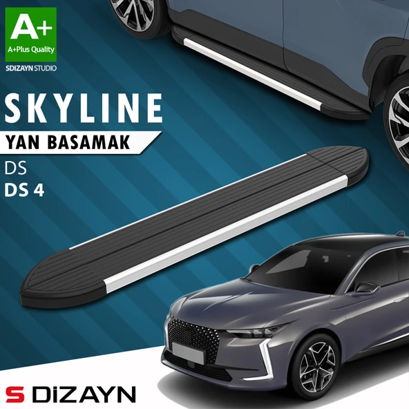 DS DS 4 Skyline Aluminyum Yan Basamak 183 Cm 2020 Üzeri A+ Kalite ürün görseli 1