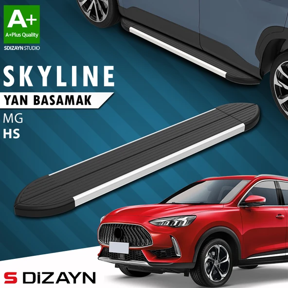 MG HS Skyline Aluminyum Yan Basamak 183 Cm 2021-2024 A+ Kalite ürün görseli 1
