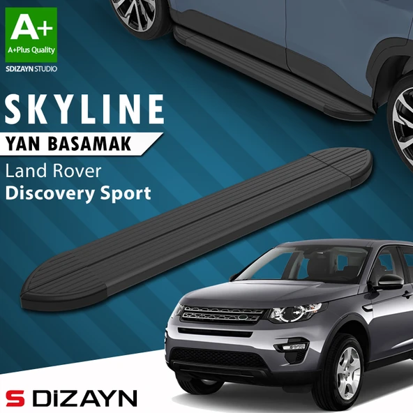 Land Rover Discovery Sport Skyline Siyah Yan Basamak 183 Cm 2014-2019 A+ Kalite ürün görseli 1