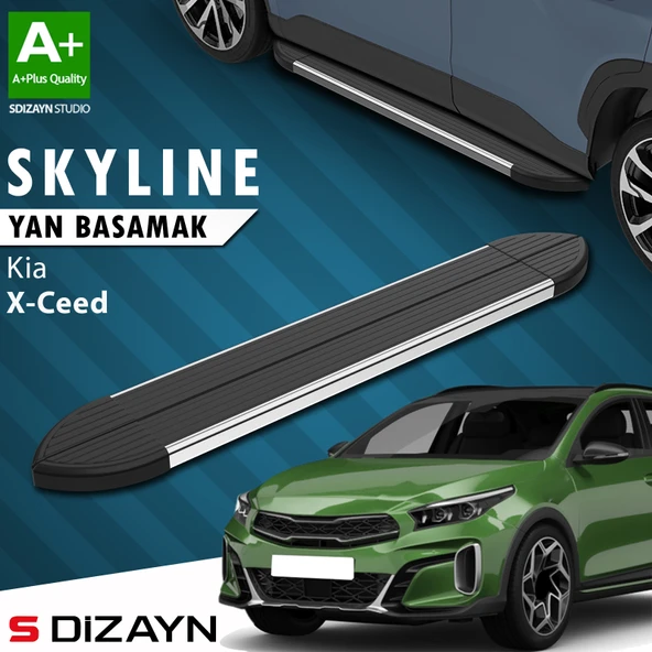 Kia XCeed Skyline Krom Yan Basamak 183 Cm 2019 Üzeri A+ Kalite ürün görseli 1