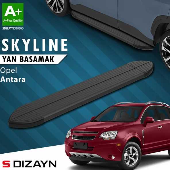 Opel Antara Skyline Siyah Yan Basamak 183 Cm 2006-2015 A+ Kalite ürün görseli 1