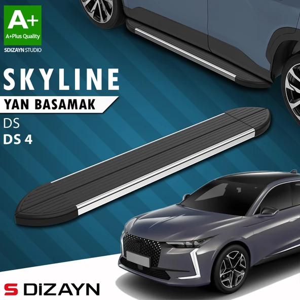 DS DS 4 Skyline Krom Yan Basamak 183 Cm 2020 Üzeri A+ Kalite ürün görseli 1