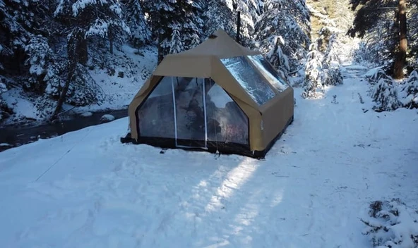 Woka Dome Air Tent - Resim 3