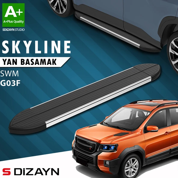 SWM G03F Skyline Krom Yan Basamak 193 Cm 2023 Üzeri A+ Kalite ürün görseli 1