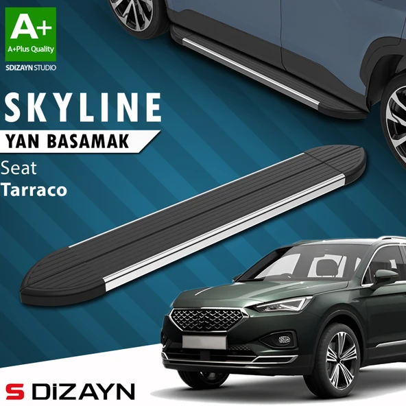 Seat Tarraco Skyline Krom Yan Basamak 193 Cm 2018-2024 A+ Kalite ürün görseli 1