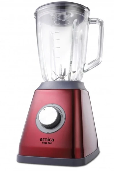 Vega Kırmızı Cam Blender - Resim 3