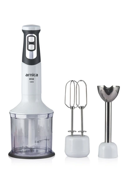 Diva GH21590 1200 W El Blender Seti Beyaz ürün görseli 1