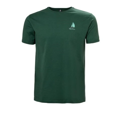 Helly Hansen Shorelıne T-Shırt 3.0 Erkek Yeşil ürün görseli 1