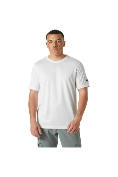 Helly Hansen Hh Tech Erkek T-Shirt 2.0 Beyaz - Resim 3