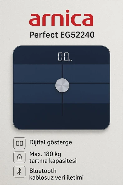 EG52240 Perfect Bluetooth Baskül - Resim 4