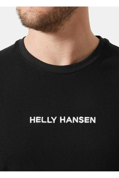 Helly Hansen Core T-Shırt  Erkek Siyah - Resim 3