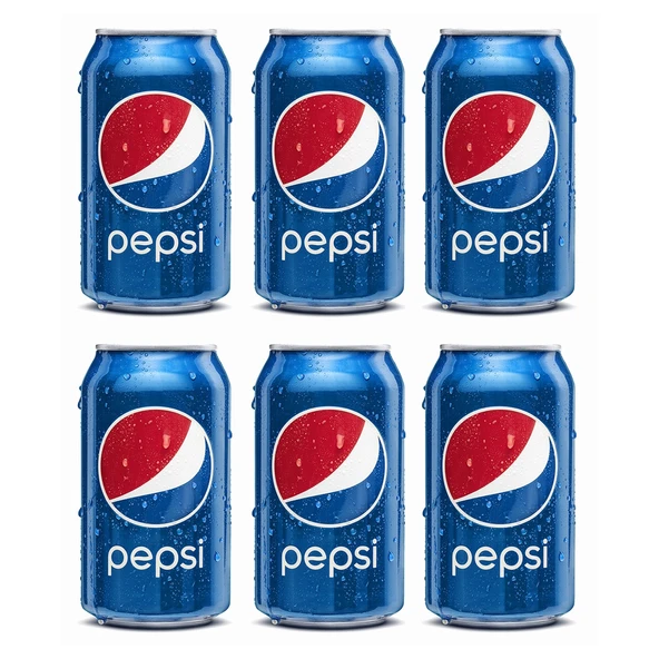 Pepsi Kola 330 Ml x 6 Adet ürün görseli 1