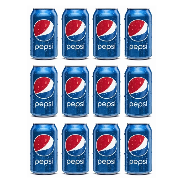 Pepsi Kola 330 Ml x 12 Adet - Resim 2