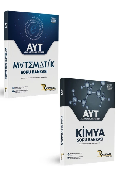 AYT Matematik ve AYT Kimya Soru Bankası Seti ürün görseli 1