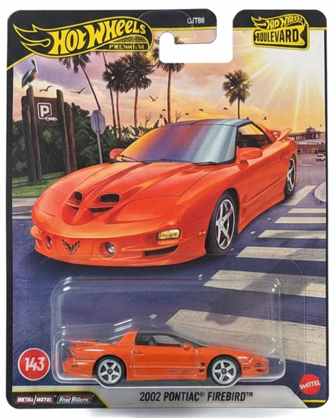 Hot Wheels Premium Boulevard 2002 Pontiac Firebird JHW17 ürün görseli 1