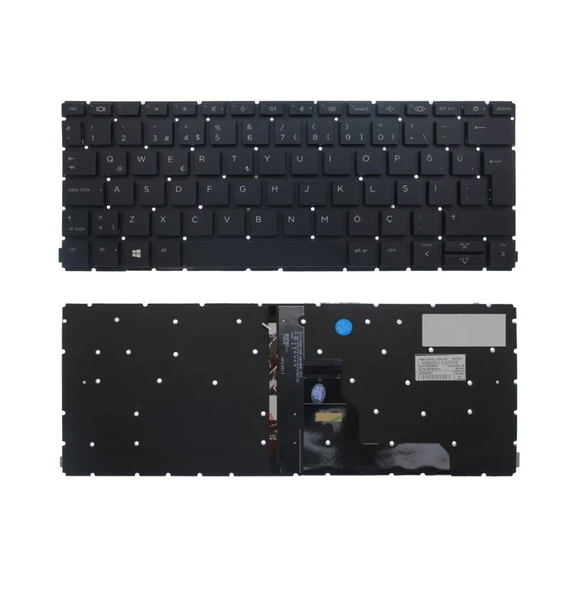 Hp ProBook HSN-Q28C Klavye Siyah Tr Işıklı ürün görseli 1