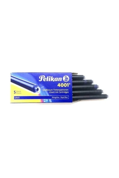 Pelikan Kartuş Mavi Özel Seri Uzun Dolmakalem Kartuşu ürün görseli 1