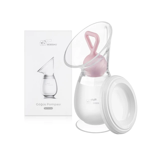 Bebebao MP1 Silikon Manuel Göğüs Pompası 100 ML ürün görseli 1