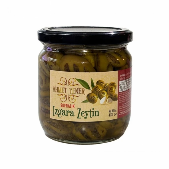 Ahmet Yener Izgara Zeytin 380 gr ürün görseli 1