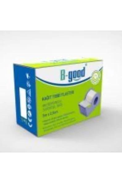 B-Good Kağıt Tıbbi Flaster 5 m x 2,5 cm ürün görseli 1