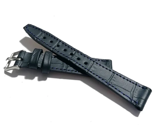 Fado&Her Saate Uyumlu Hakiki  Deri Saat  Kordonu koyu  mavi   18 mm (437 ) ürün görseli 1