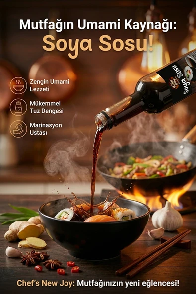 Soya Sosu 750 ml - Resim 2