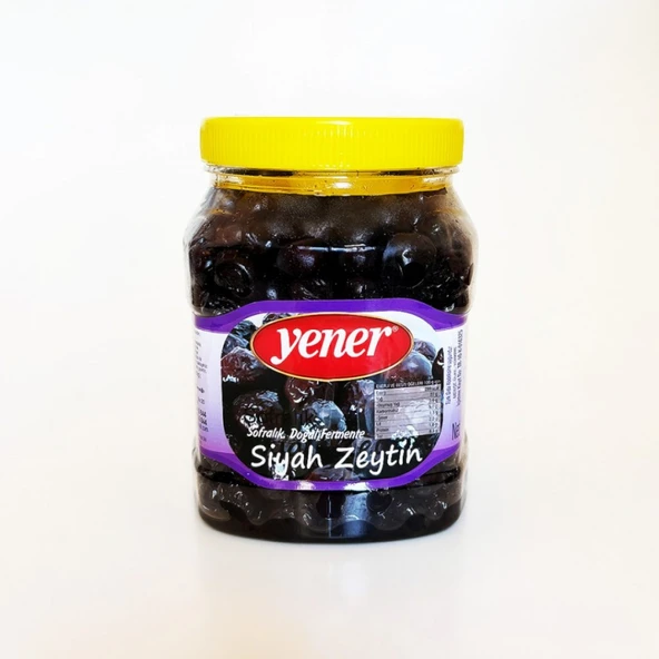 Yener Siyah Sele Yener Zeytin 1,000 gr Doğal Fermante ürün görseli 1