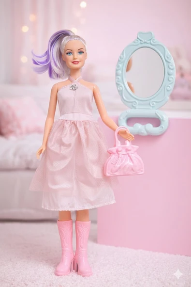 Moda Seti - Aksesuarlı 30 cm Bebek Seti ürün görseli 1