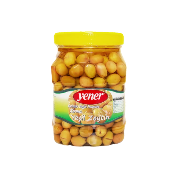 Yeşil Kırma Zeytin 900 gr Doğal Fermante ürün görseli 1