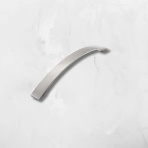 Marelli ROSSA INOX fırçalı inox 160 mm mobilya dolap kulbu ürün görseli 1