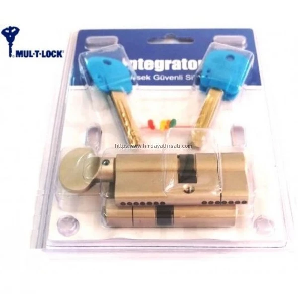 Mul-t-lock multilock, multlock integratör MTL300 İKİLİ SET - TUZAKLI patentli anahtarlı barel ürün görseli 1