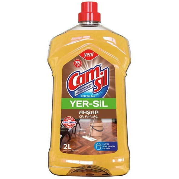 Camsil Yer-Sil Ahşap 2 litre ürün görseli 1