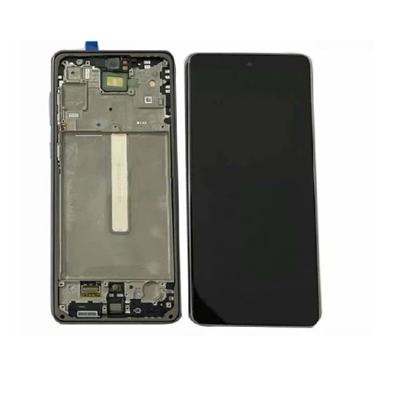 Samsung A73 Lcd Ekran Kasalı Oled Küçük İnç - Siyah ürün görseli 1