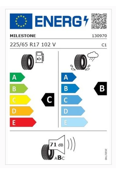 225/65R17 TL 102V SUVMILE H/T - Resim 2