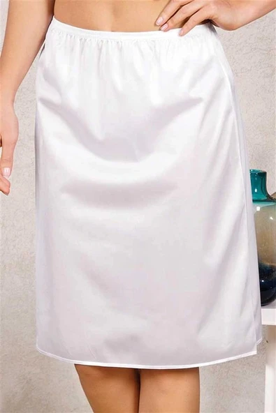 Arias Closet Polyamid Kumaşlı Diz Altı Uzun Etek Altı Jüpon ürün görseli 1