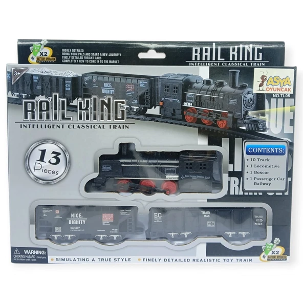 Tren Seti 13 Parça ClassicTren Seti - TL05 ürün görseli 1
