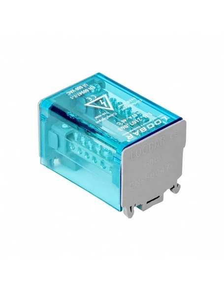 Loobar LB.2107.063 2 KUTUP 1x10   7x6 DAĞITICI 63A ürün görseli 1