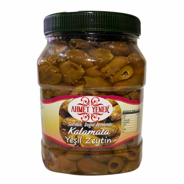 Ahmet Yener Kalmata Kırma Zeytin Çekirdeksiz 900 gr ürün görseli 1