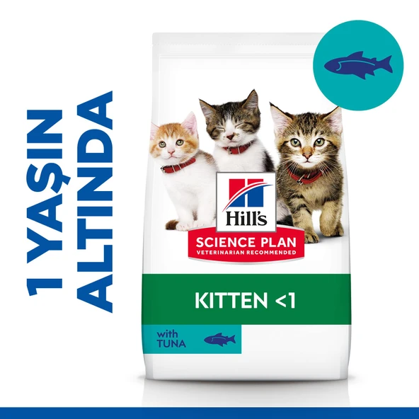 Hill's SCIENCE PLAN Kitten Ton Balıklı Yavru Kedi Maması  1,5 Kg ürün görseli 1