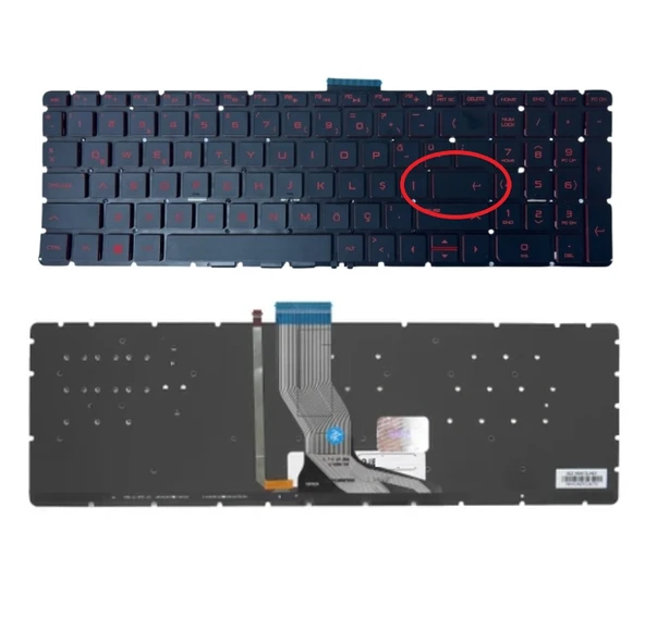Hp 3RN01EA Klavye Tr Işıklı Kırmızı Tuş ürün görseli 1