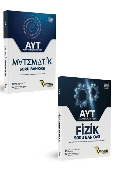 AYT Matematik ve AYT Fizik Soru Bankası Seti ürün görseli 1