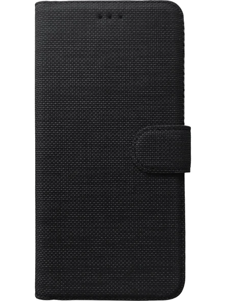 Microsonic Samsung Galaxy A32 4g Kılıf Fabric Book Wallet Siyah ürün görseli 1