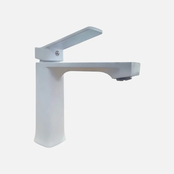 LUXURY FAUCET Lavabo Bataryası Beyaz ürün görseli 1