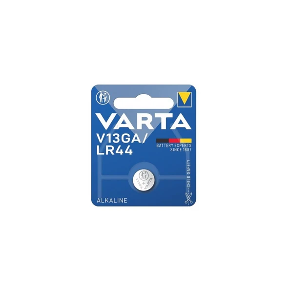 Varta V13GA LR44 Alkalin Düğme Pil ürün görseli 1